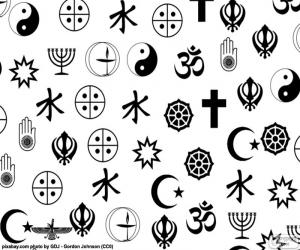 Puzzle Θρησκείες σύμβολα